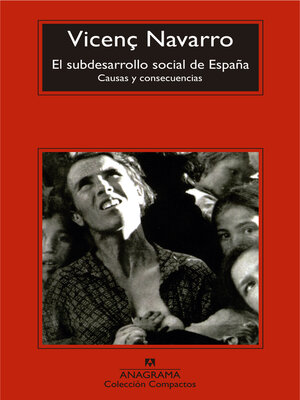 cover image of El subdesarrollo social de España